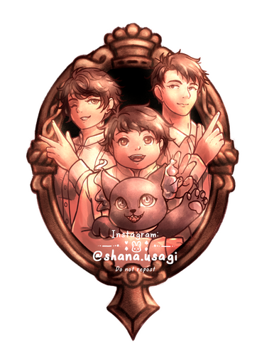 TADHANA: A Filipino TWST Zine (acrylic charm design)